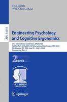 Engineering Psychology and Cognitive Ergonomics Lecture Notes in Artificial Intelligence