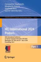 HCI International 2024 Posters