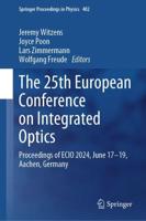 The 25th European Conference on Integrated Optics