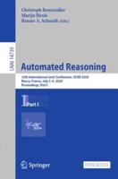 Automated Reasoning Lecture Notes in Artificial Intelligence