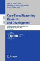 Case-Based Reasoning Research and Development Lecture Notes in Artificial Intelligence