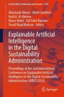 Explainable Artificial Intelligence in the Digital Sustainability Administration