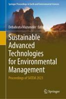 Sustainable Advanced Technologies for Environmental Management