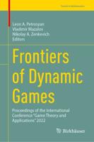 Frontiers of Dynamic Games