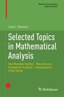 Selected Topics in Mathematical Analysis