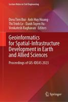 Geoinformatics for Spatial-infrastructure Development in Earth and Allied Sciences, Proceedings of Gis-ideas 2023