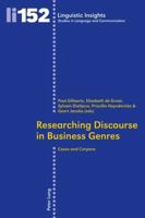 Researching Discourse in Business Genres; Cases and Corpora