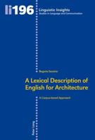 A Lexical Description of English for Architecture; A Corpus-based Approach
