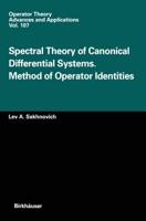 Spectral Theory of Canonical Differential Systems. Method of Operator Identities