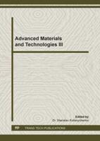 Advanced Materials and Technologies III