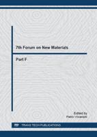 7th Forum on New Materials - Part F