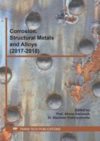 Corrosion. Structural Metals and Alloys (2017-2018)