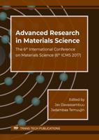 Advanced Research in Materials Science