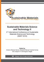 Sustainable Materials Science and Technology II