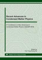 Recent Advances in Condensed Matter Physics