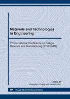 Materials and Technologies in Engineering