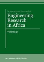 International Journal of Engineering Research in Africa Vol. 33