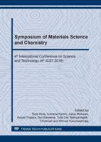Symposium of Materials Science and Chemistry