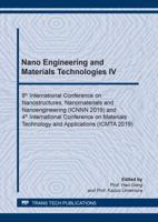 Nano Engineering and Materials Technologies IV