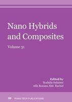 Nano Hybrids and Composites. Volume 31