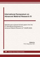 International Symposium on Advanced Material Research IV