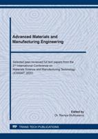 Advanced Materials and Manufacturing Engineering
