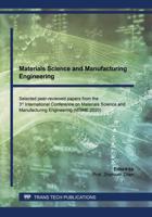 Materials Science and Manufacturing Engineering