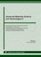 Advanced Materials Science and Technologies II