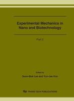 Experimental Mechanics in Nano and Biotechnology