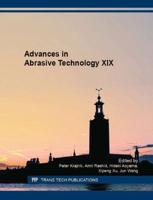 Advances in Abrasive Technology XIX