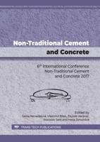 Non-Traditional Cement and Concrete