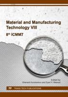 Material and Manufacturing Technology VIII