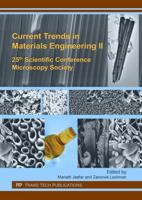 Current Trends in Materials Engineering II