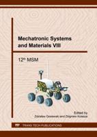 Mechatronic Systems and Materials VIII