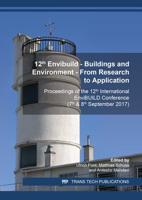 12th Envibuild - Buildings and Environment - From Research to Application