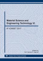 Material Science and Engineering Technology VI
