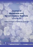 Journal of Metastable and Nanocrystalline Materials Vol. 30