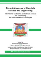 Recent Advances in Materials Science and Engineering