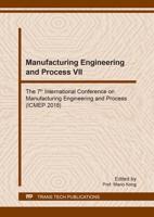 Manufacturing Engineering and Process VII