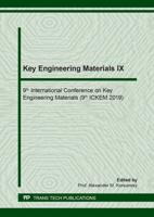 Key Engineering Materials IX