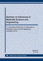 Seminar on Advances in Materials Science and Engineering