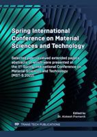 Spring International Conference on Material Sciences and Technology