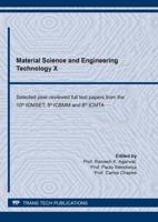 Material Science and Engineering Technology X