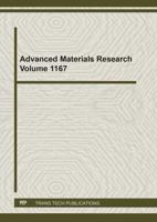 Advanced Materials Research Vol. 1167
