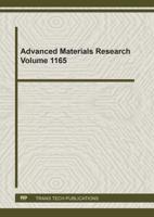 Advanced Materials Research Volume 1165