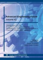 Advanced Engineering Forum Vol. 42