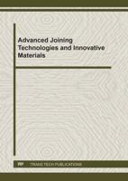 Advanced Joining Technologies and Innovative Materials