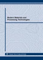 Modern Materials and Processing Technologies