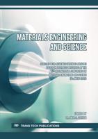 Materials Engineering and Science