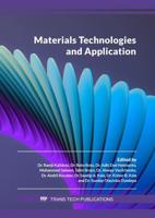 Materials Technologies and Application